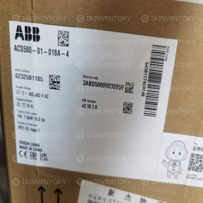 ACS580-01-018A-4 ABB