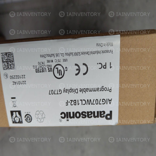 1PCS New Panasonic AIG707WCL1B2-F PROFACE Panasonic touch screen