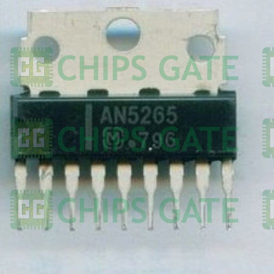 9PCS TV Sound Output IC PANASONIC SIP-9 AN5265