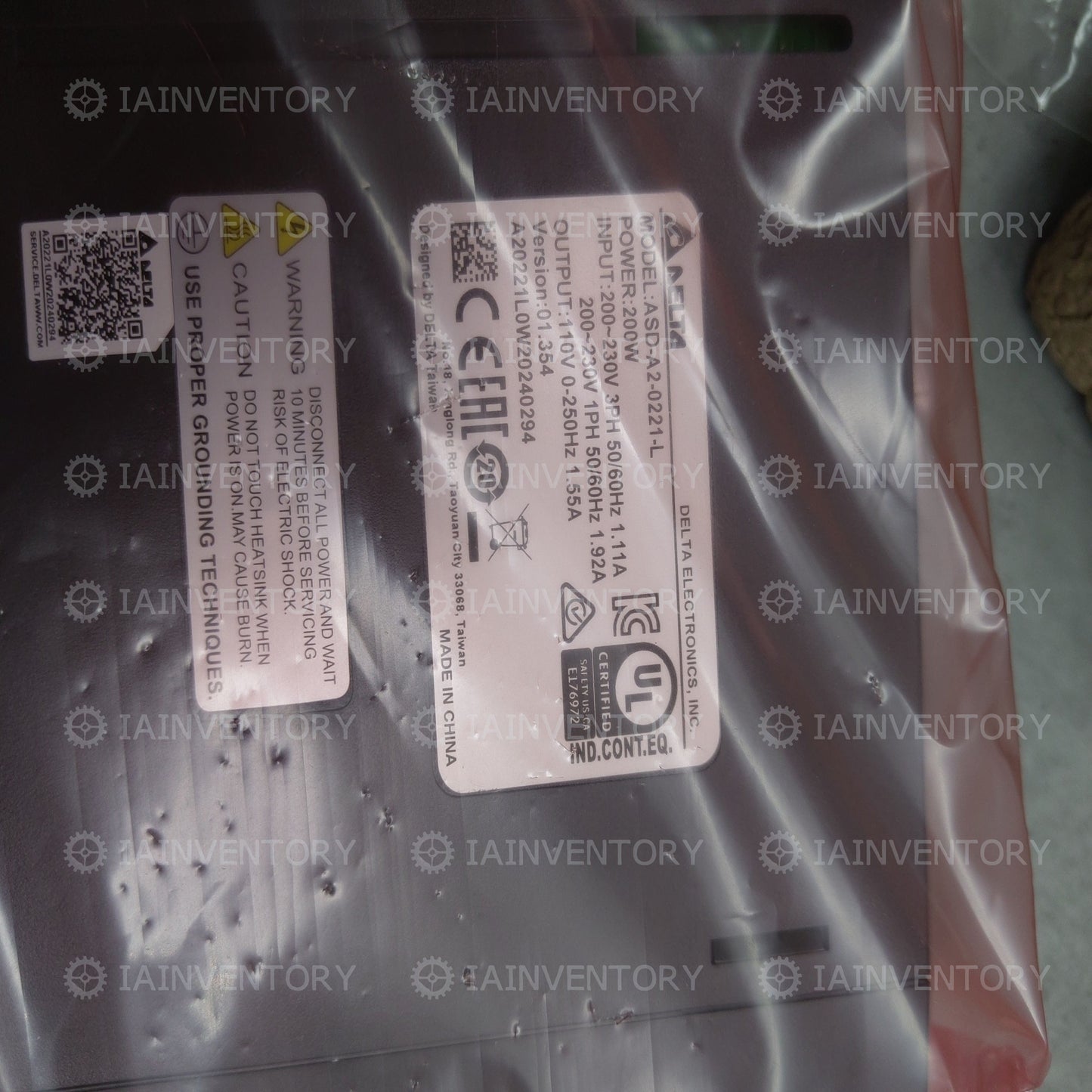 1PCS NEW Delta servo drives ASD-A2-0221-L Fast ship with warranty