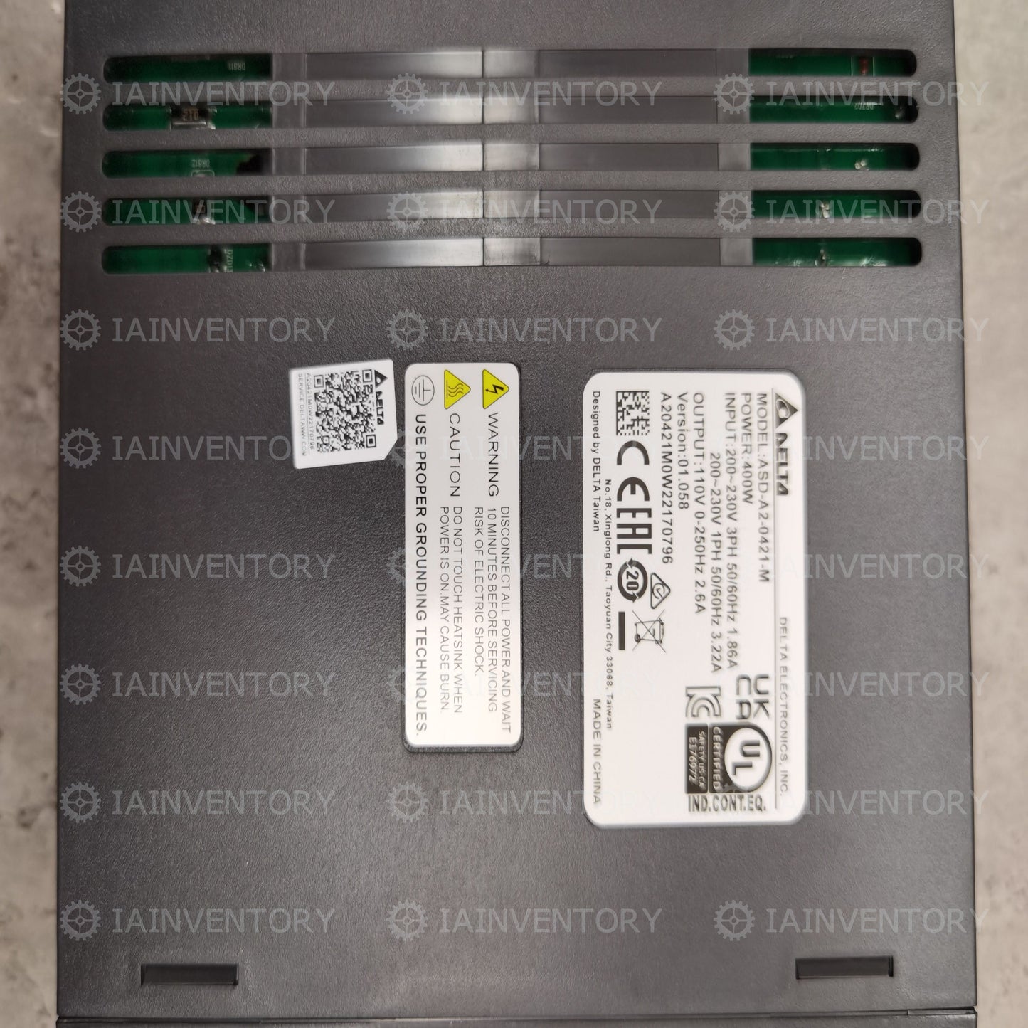 1PCS Brand New In Box Delta ASD-A2-0421-M AC Servo Drive 1ph 220V 400W 2.6A
