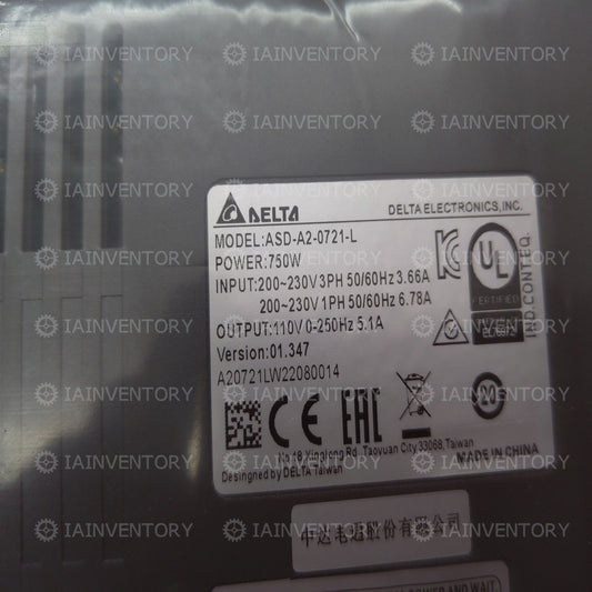 1PCS NEW Delta Servo Drive ASD-A2-0721-L ( ASDA20721L )