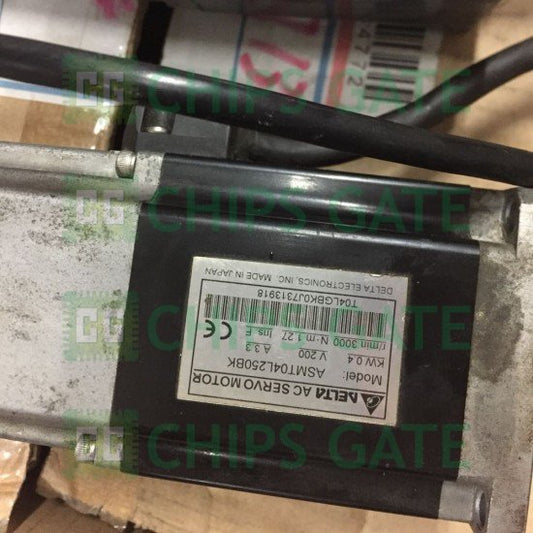 1PCS DELTA ASMT04L250BK Servo Motor