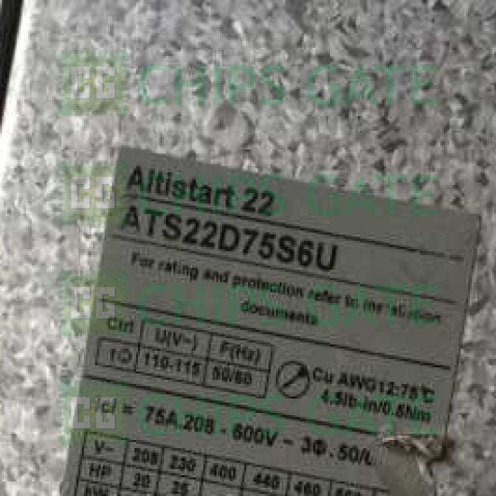 ATS22D75S6U Schneider