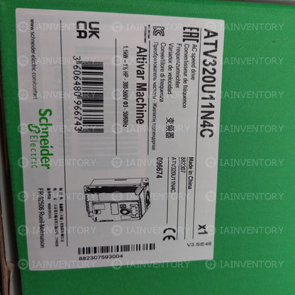 1PCS NEW ATV320U11N4C SCHNEIDER ELECTRIC INVERTER