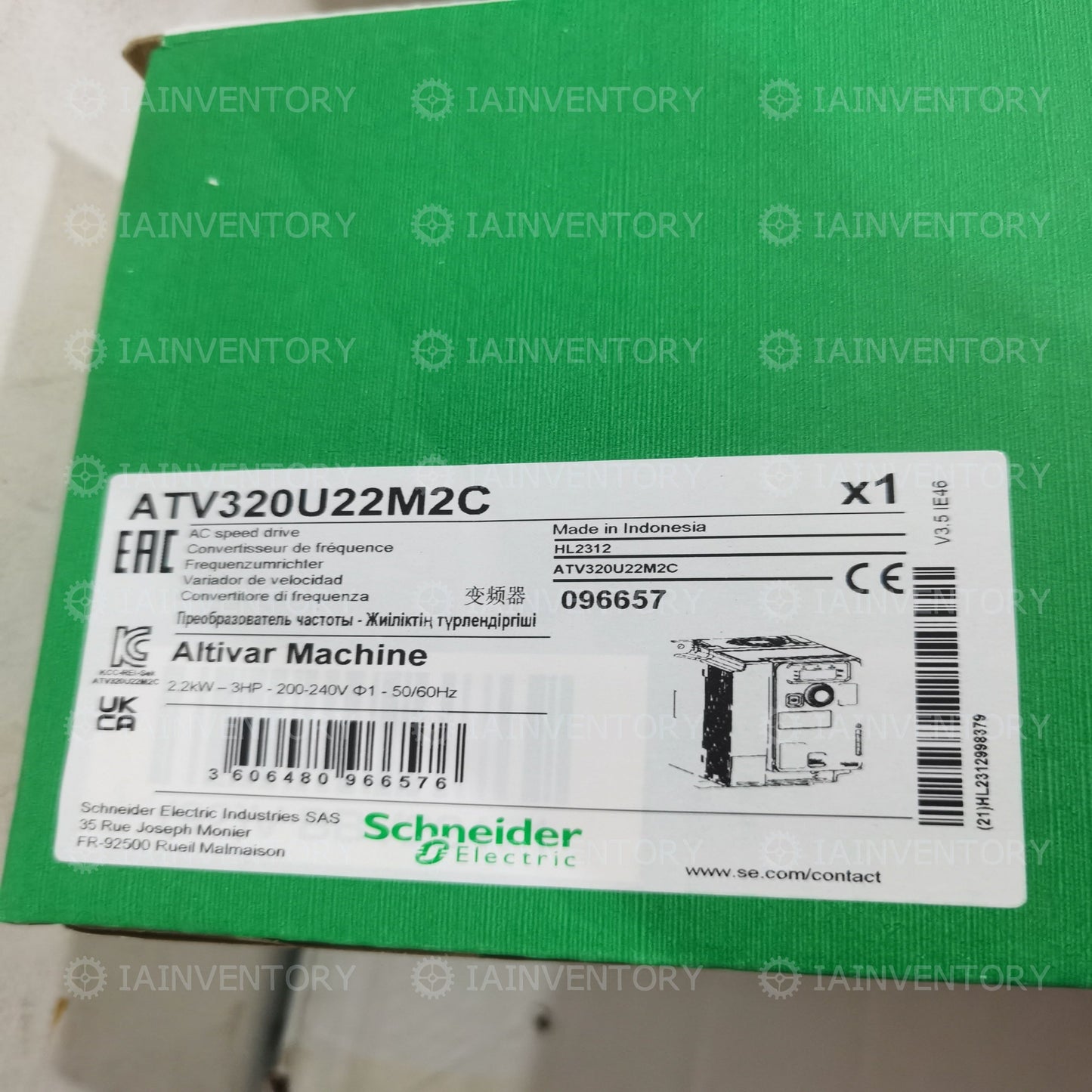 ATV320U22M2C Schneider