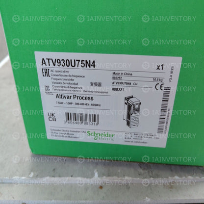 SCHNEIDER ATV930U75N4 Variable Speed Drive 380V 7.5kW