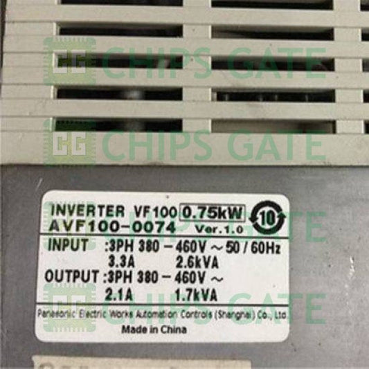 1PCS Panasonic Inverter AVF100-0074 380V-0.75KW