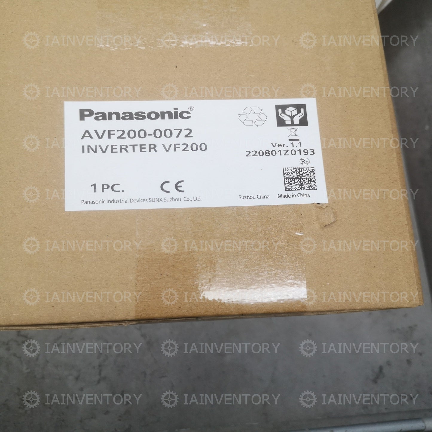1PCS NEW Panasonic Inverter VF200 AVF200-0072 1PH 220V 0.75KW