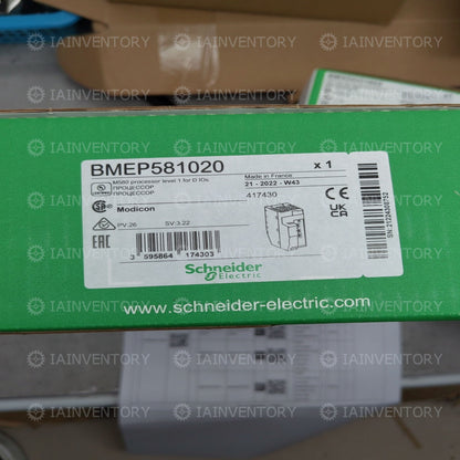BMEP581020 Schneider Stand-alone processor, 4.4MB