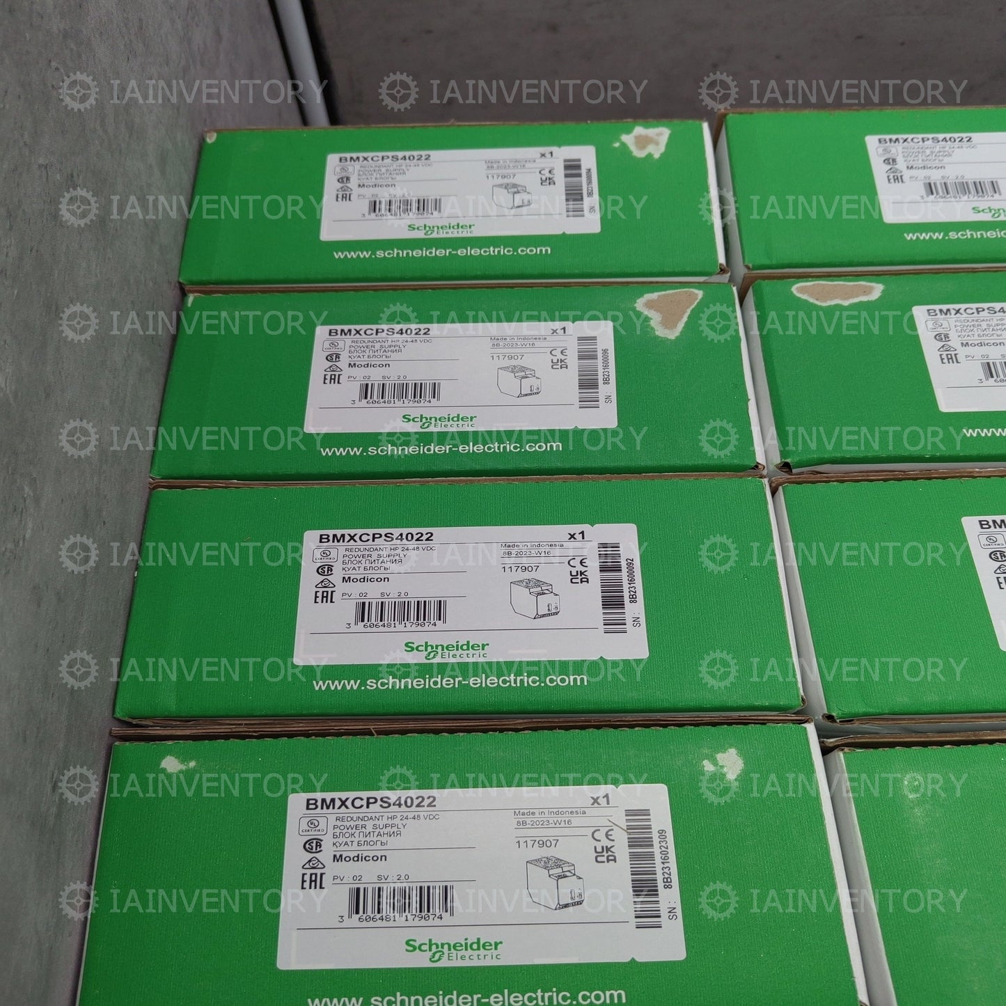BMXCPS4022 Schneider redundant AC input regulated power module