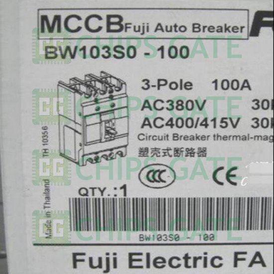 1PCS NEW FUJI Circuit Breaker BW103S0-100 3P 200A Fast ship with warranty