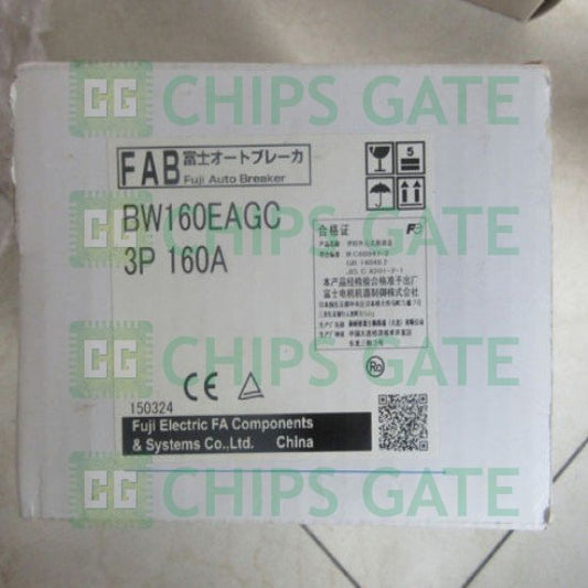 1PCS NEW FUJI Circuit Breaker BW160EAGC 3P 150A Fast ship with warranty