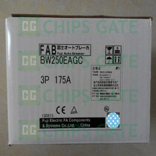1PCS NEW FUJI Circuit Breaker BW250EAGC 3P 225A Fast ship with warranty