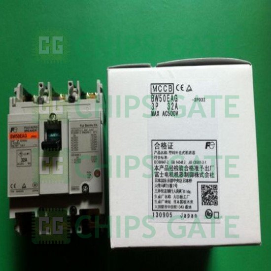 1PCS NEW FUJI Circuit Breaker BW50EAG 3P 32A Fast ship with warranty