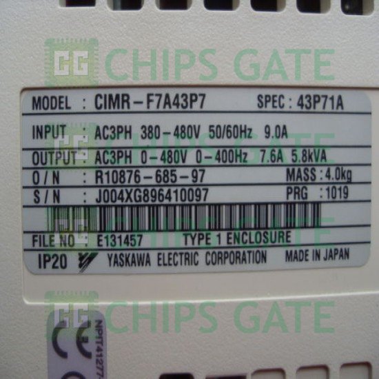 1PCS Yaskawa F7 CIMR-F7A43P7 380V
