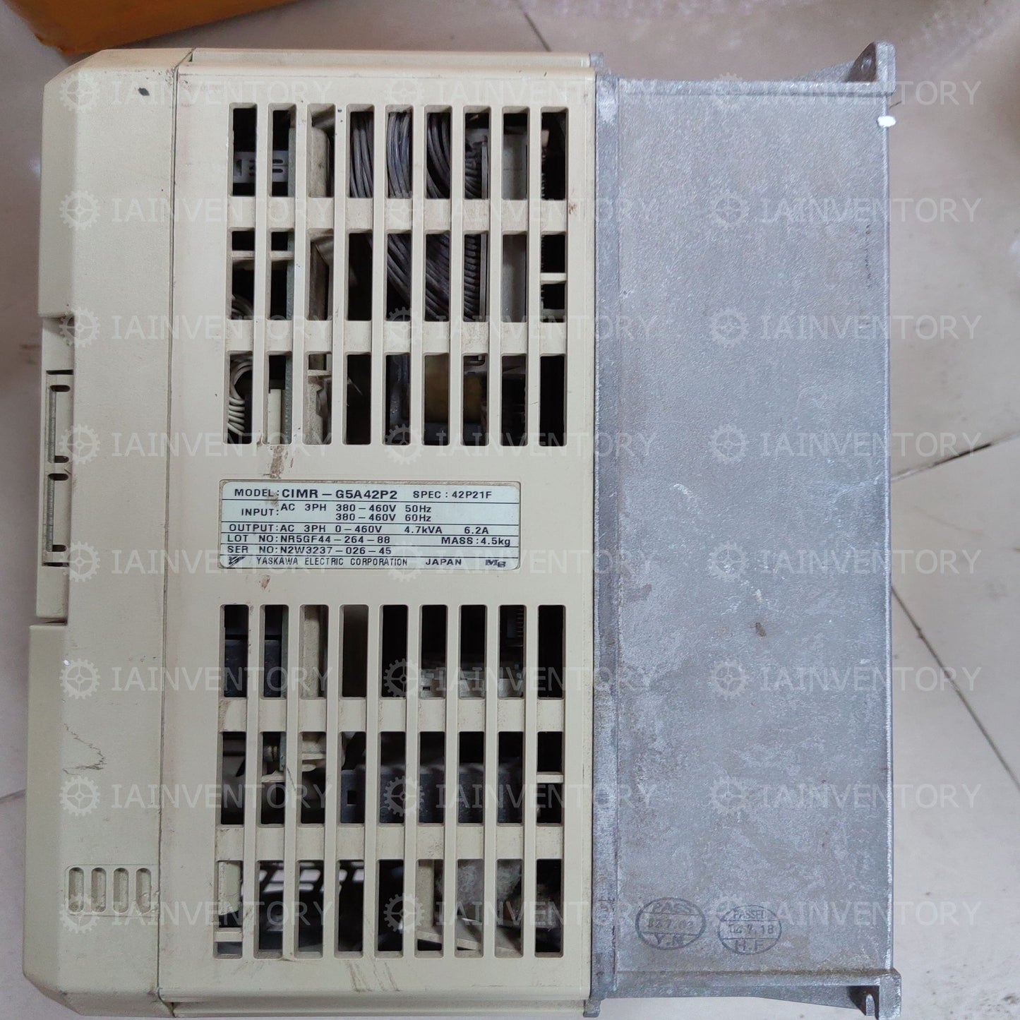 1PCS Yaskawa 616G5 CIMR-G5A41P5 1.5KW 380V