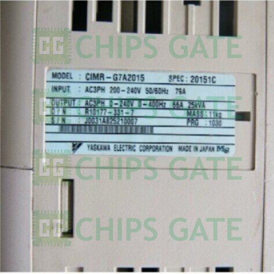 1PCS YASKAWA CIMR-G7A2015 Inverter 220V 15KW In Good Condition