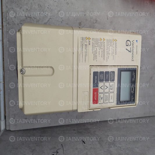 1PCS Yaskawa Varispeed G7 Inverter CIMR-G7A23P7 3PH 200V 3.7KW