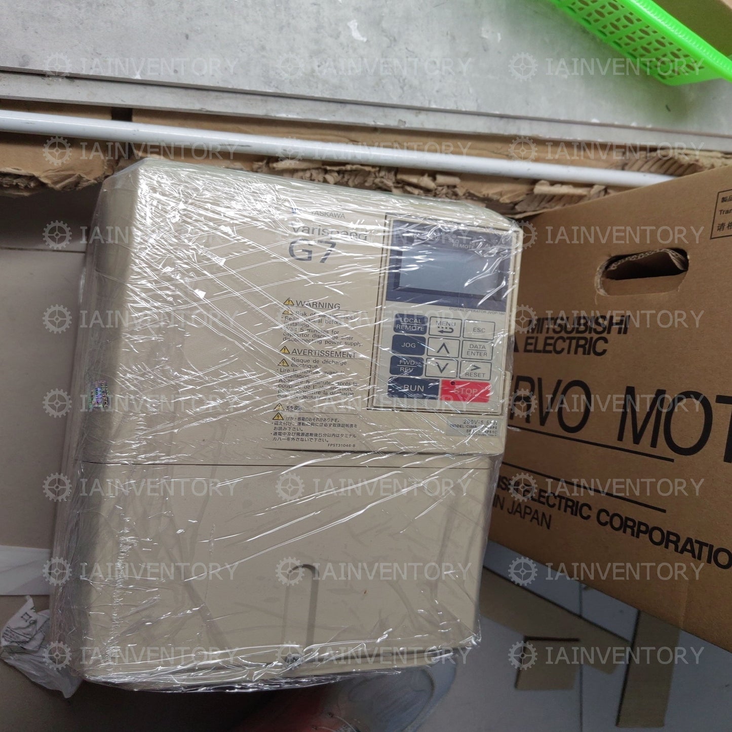 1PCS Yaskawa Inverter CIMR-G7A25P5 220V-5.5KW