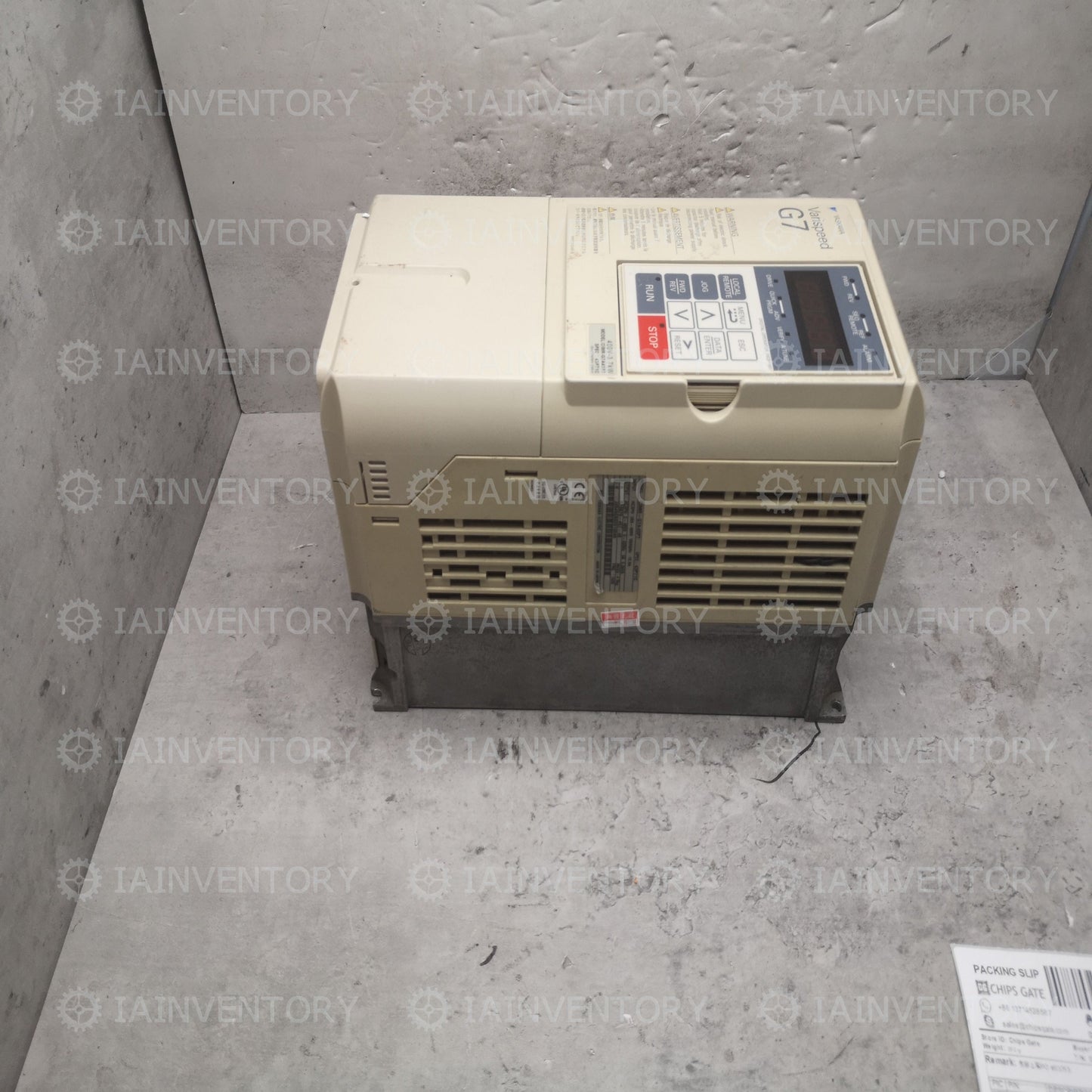 1PCS Yaskawa 3.7KW 380V CIMR-G7A43P7 In Good Condition