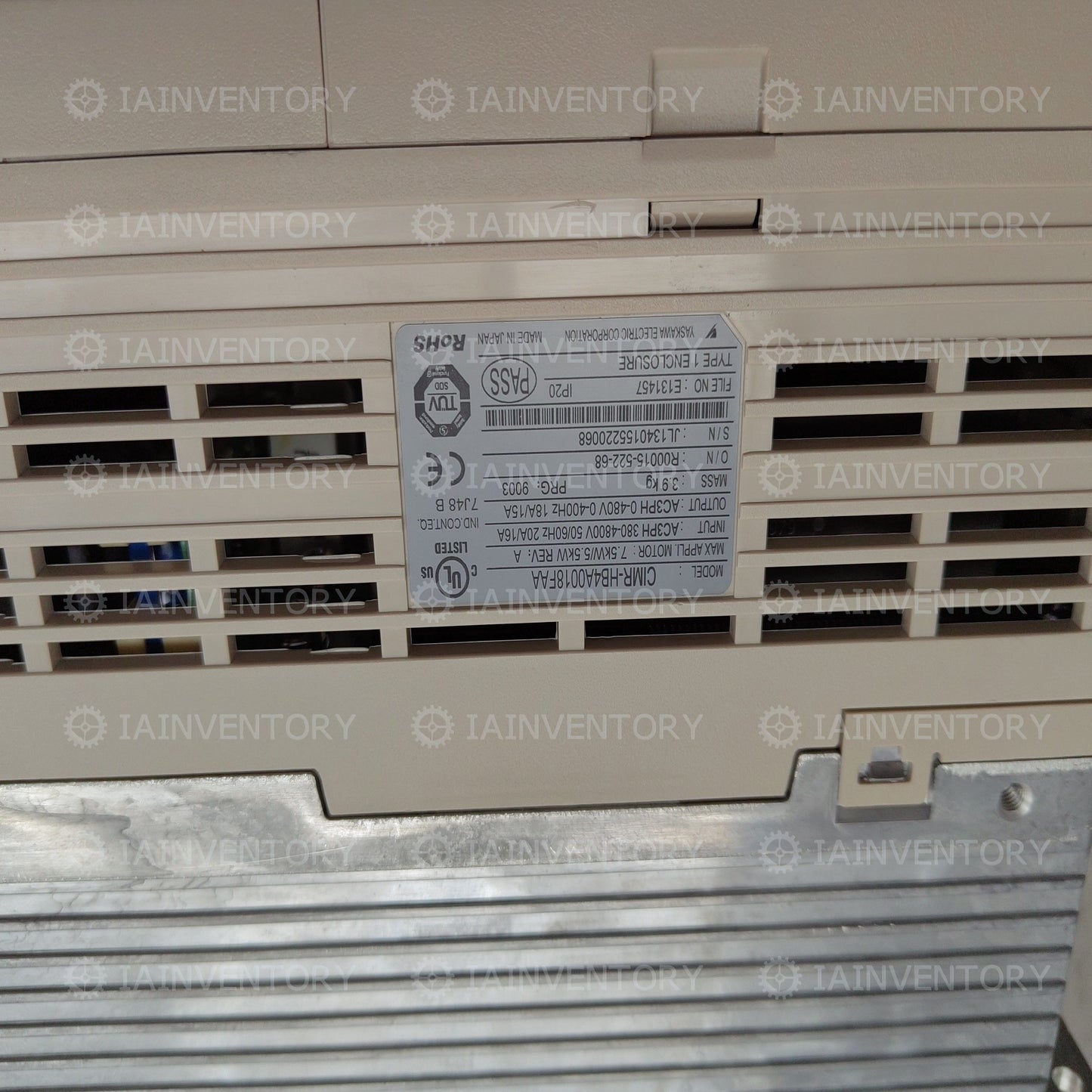 1PCS NEW YASKAWA Inverter CIMR-HB4A0018FAA 5.5KW 380V Fast ship with warranty