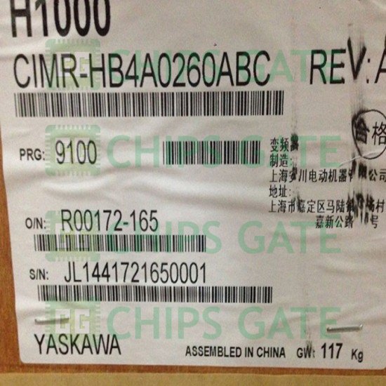 1PCS NEW YASKAWA 110kW INVERTER CIMR-HB4A0260 ORIGINAL