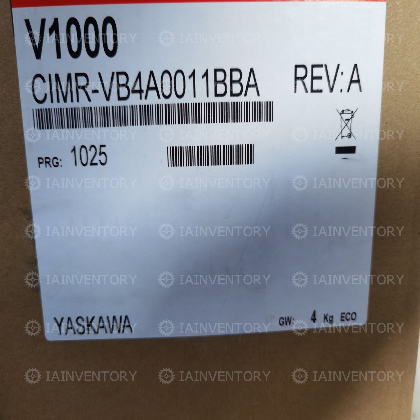 YASKAWA CIMR-VB4A0011BBA 3.7KW 380V