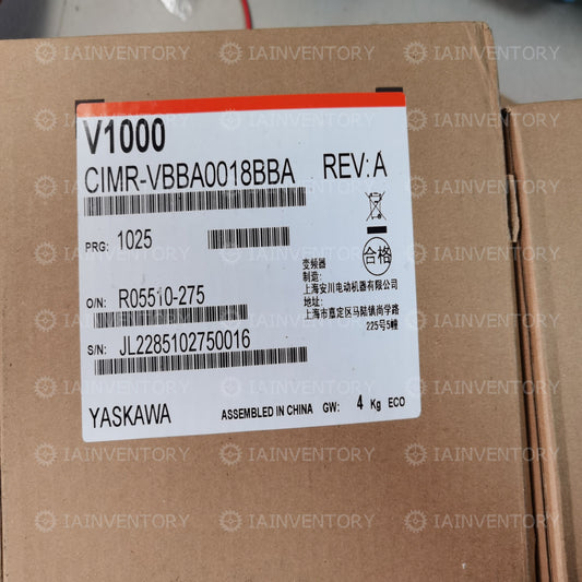 YASKAWA frequency converter CIMR-VBBA0018BBA