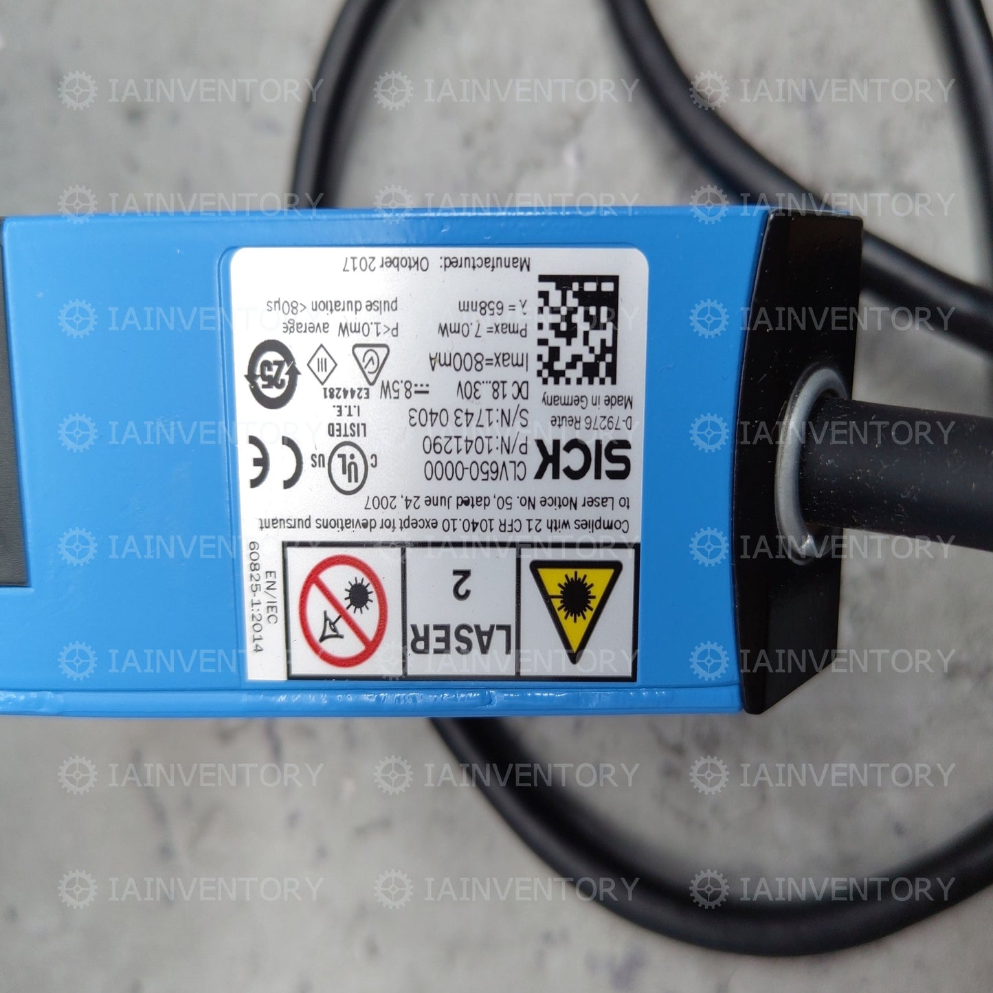 SICK Sensors CLV650-0000 CLV6500000