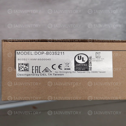 1PCS NEW Delta HMI DOP-B03S211