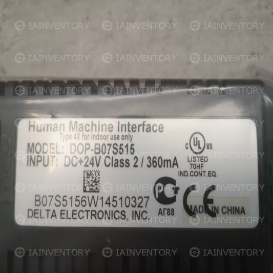 1PCS DELTA DOP-B07S515 PLC NEW IN BOX Fast Ship