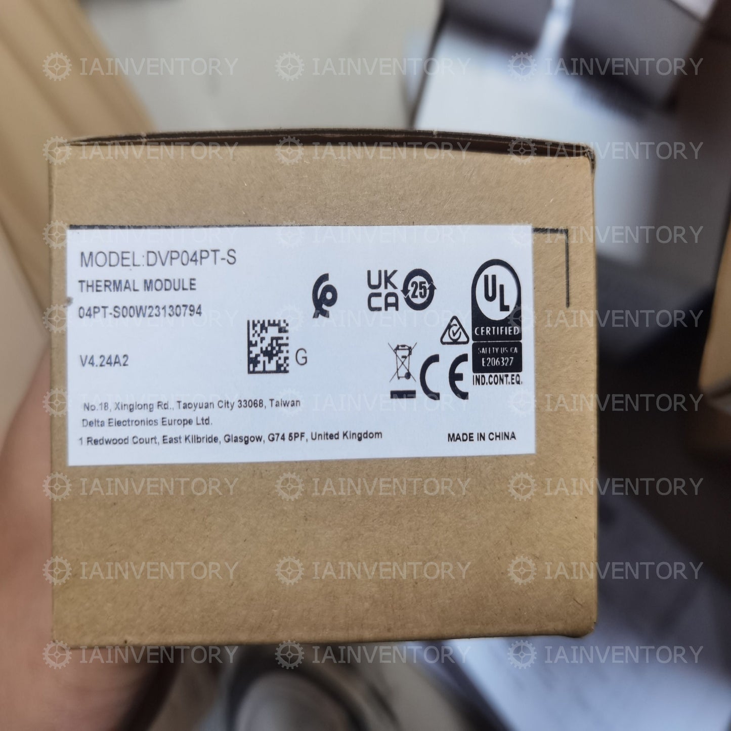 1PCS NEW DELTA PLC expansion module DVP04PT-S Fast Ship