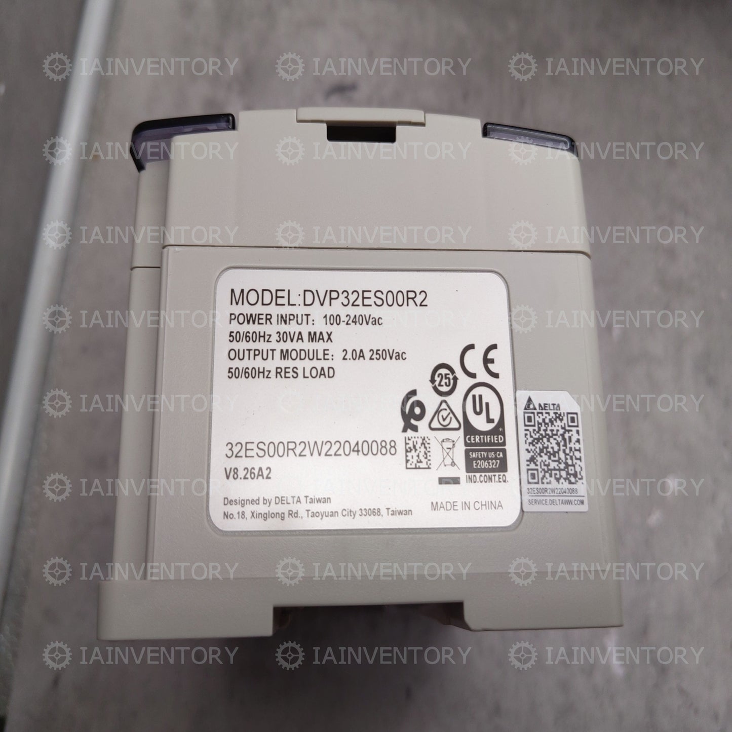 1PCS DVP32ES00R2 Delta PLC 100-240VAC 16DI 16DO Relay Output New In Box