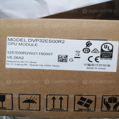 1PCS DVP32ES00R2 Delta PLC 100-240VAC 16DI 16DO Relay Output New In Box