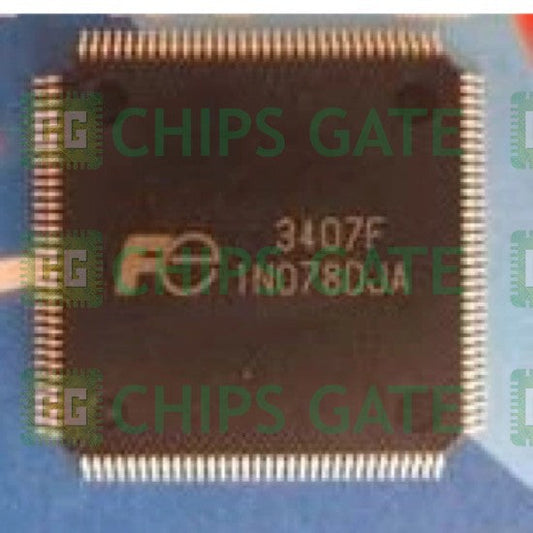9PCS IC FUJITSU/FUJI QFP-128 FE3407F 3407F