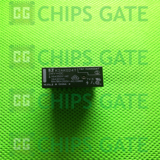 7PCS Fujitsu FTR-K2AK024T K2AK024T Electromechanical Relay 24VDC 16A 4 PINS