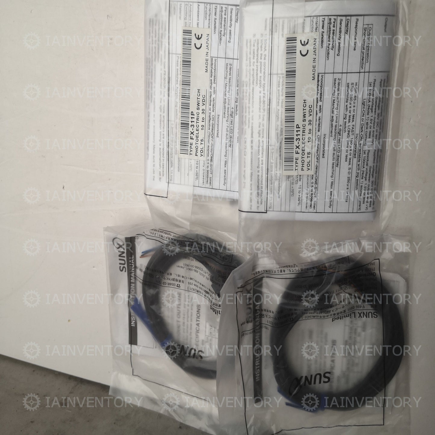 SUNX Panasonic Fiber Amplifier FX-311P FX311P FX/311P