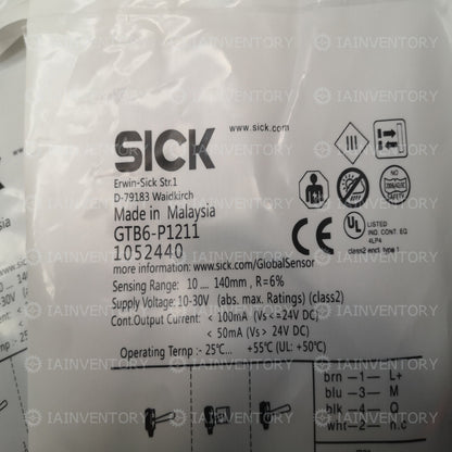 SICK Photoelectric Sensor GTB6-P1211