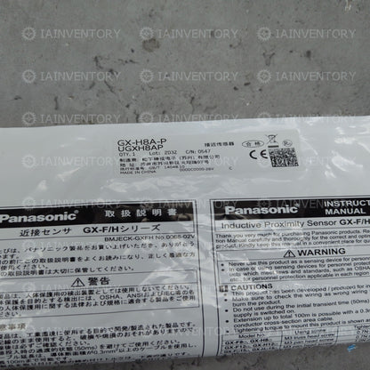 Panasonic GX-H8A-P Photoelectric Sensor