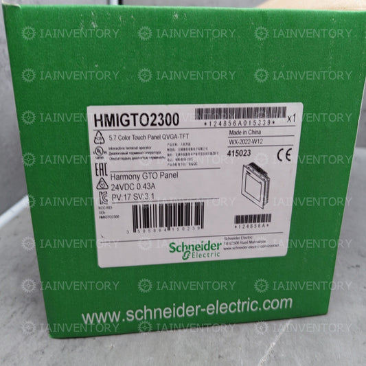 Schneider HMIGTO2300 Touch Screen