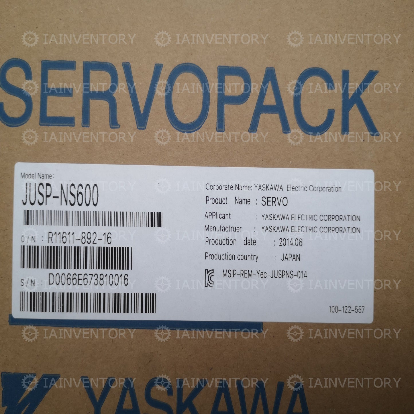 Yaskawa JUSP-NS600