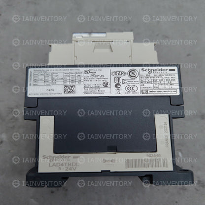 Schneider Electric LC1D09BL 24V 3Pole 9A Contactor