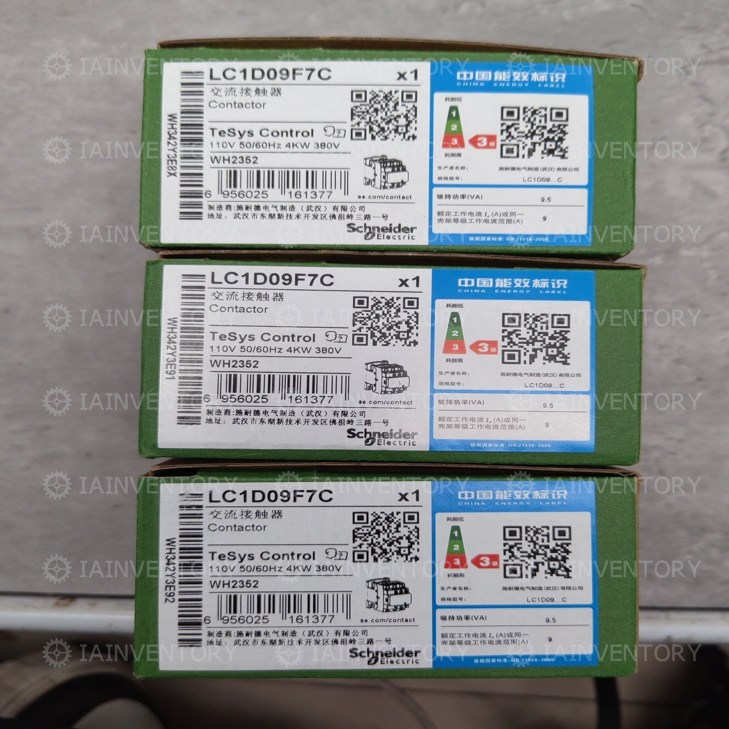 Schneider LC1D09F7C LC1-D09F7C AC110V Contactor
