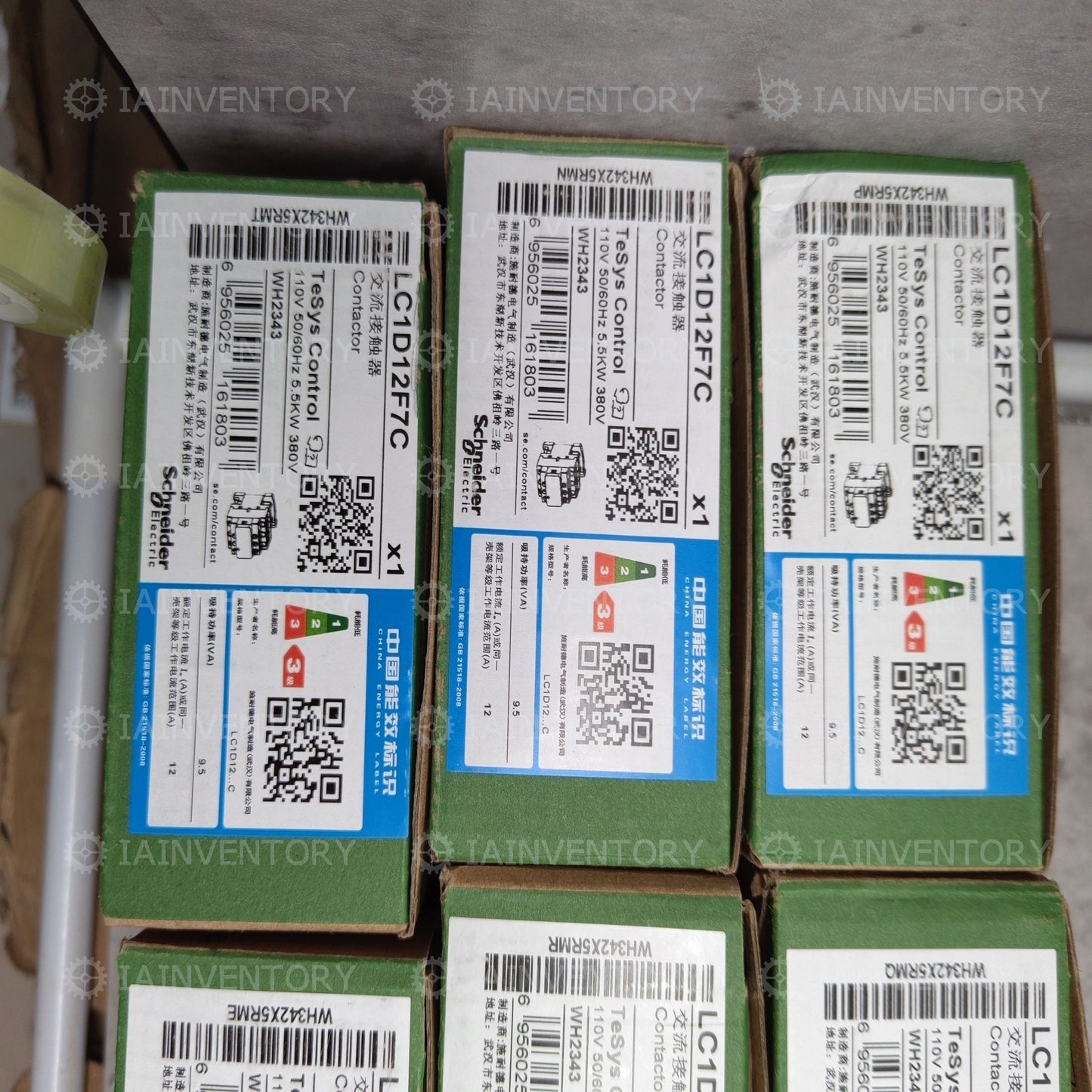 Schneider LC1D12F7C TeSys D Contactor Coil AC110V 12A