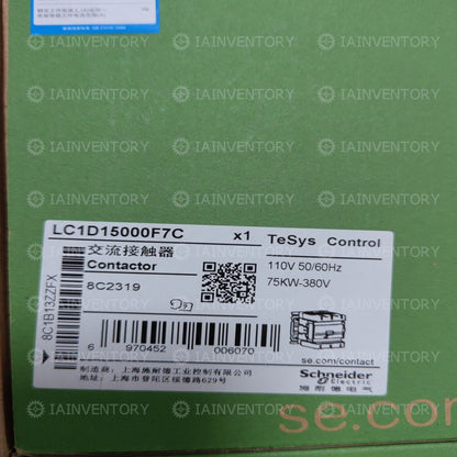 Schneider TeSys D Contactor LC1-D150F7C LC1D15000F7C