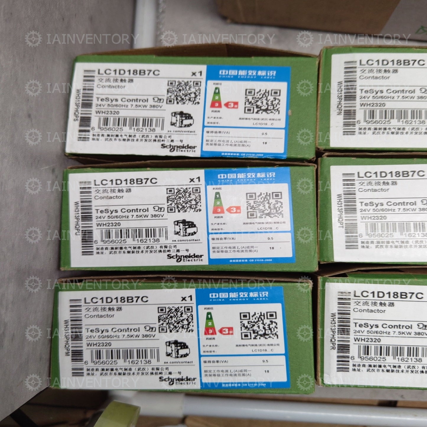 Schneider LC1D18B7C TeSys D Contactor Coil AC24V 18A