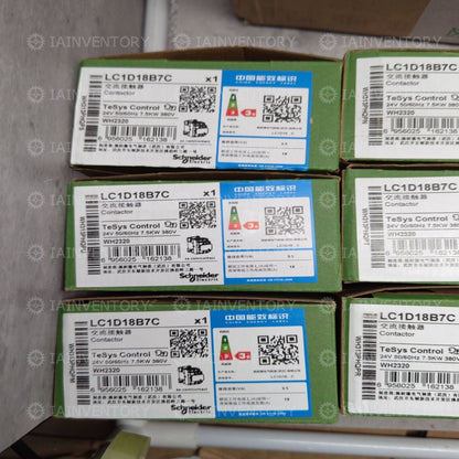 Schneider LC1D18B7C TeSys D Contactor Coil AC24V 18A