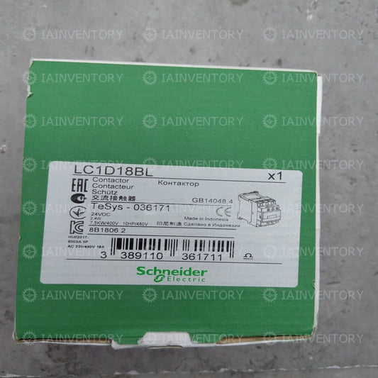 Schneider LC1D18BL DC24V