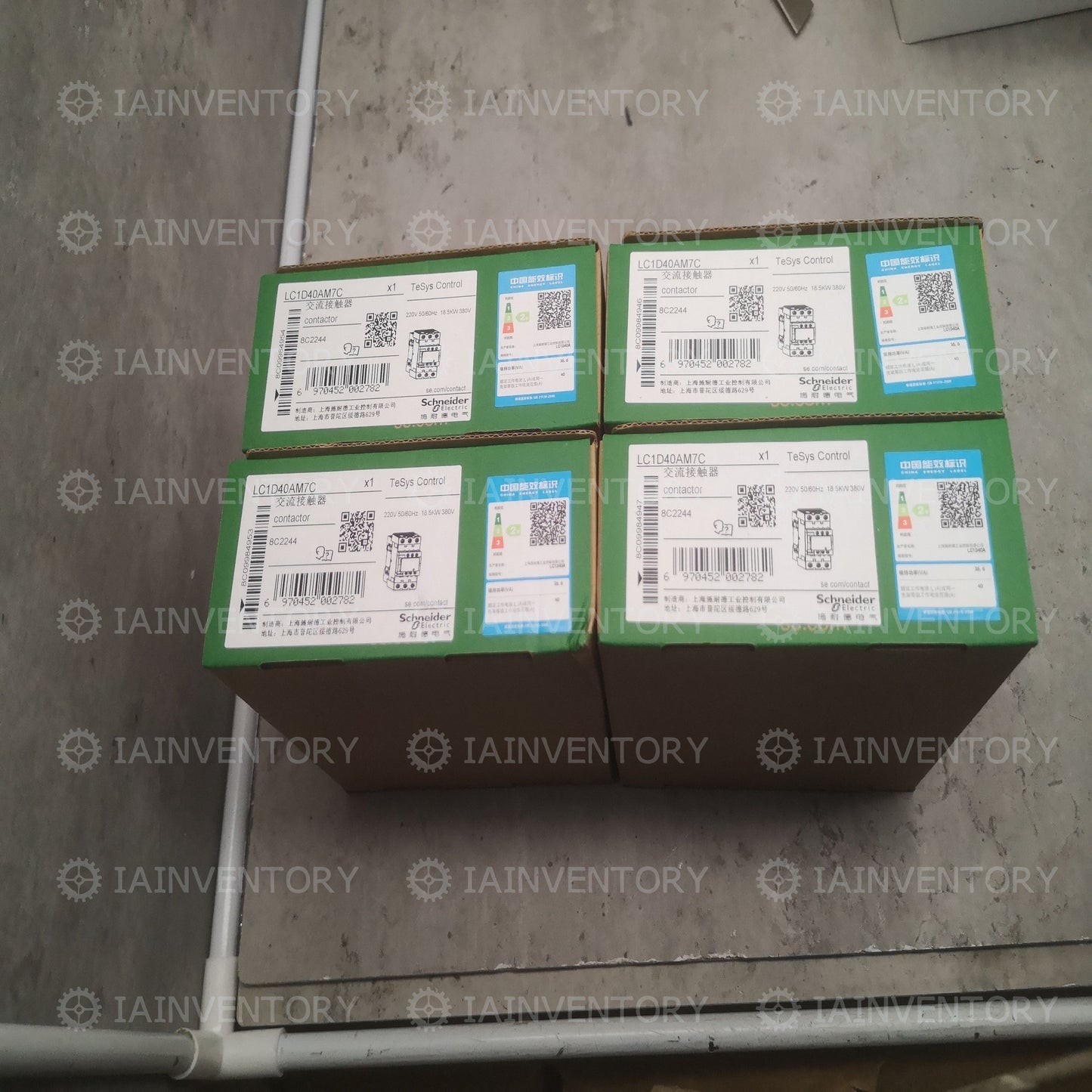 Schneider ac contactor LC1D40AM7C